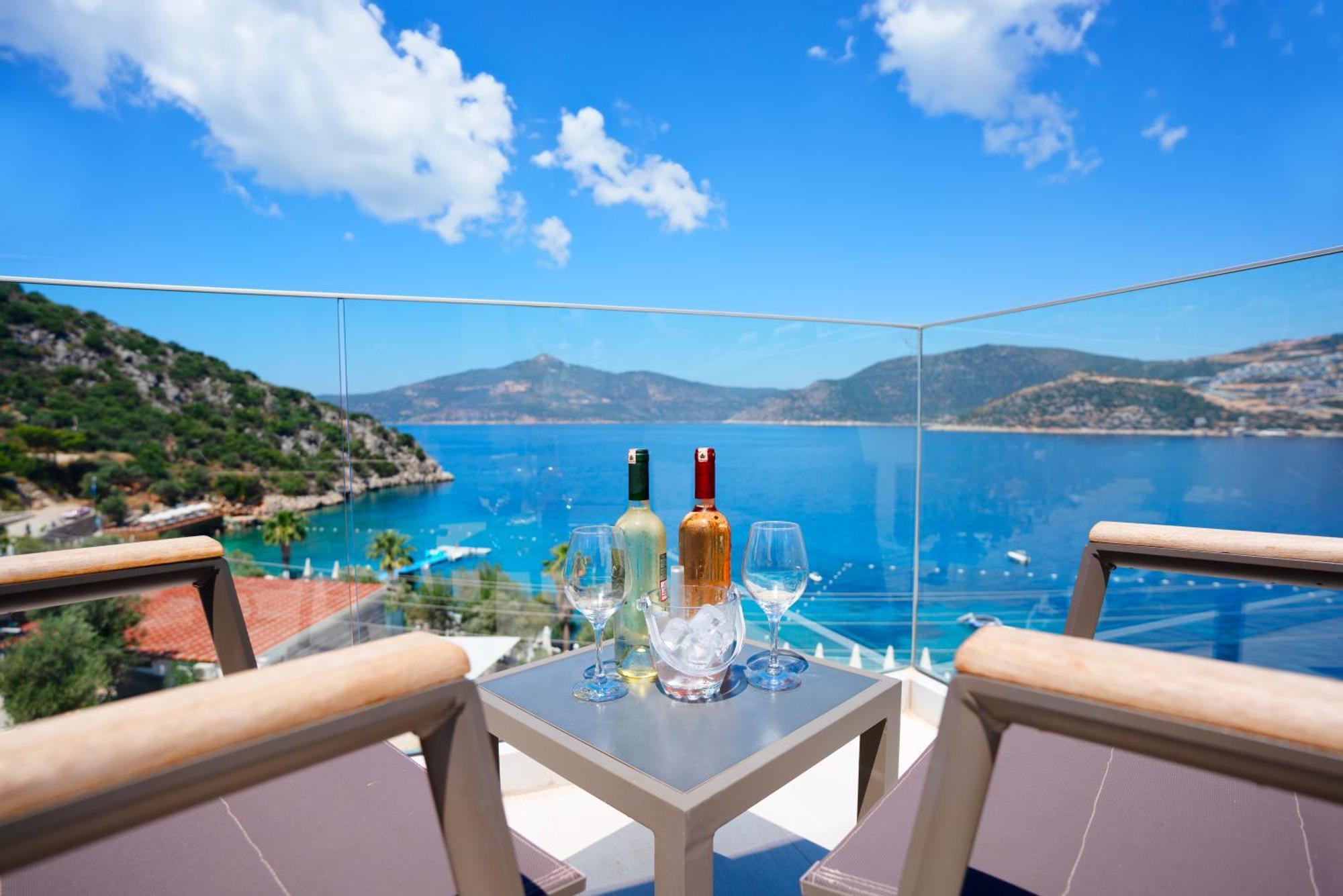 Greenbeach Hotel Kalkan Exteriör bild