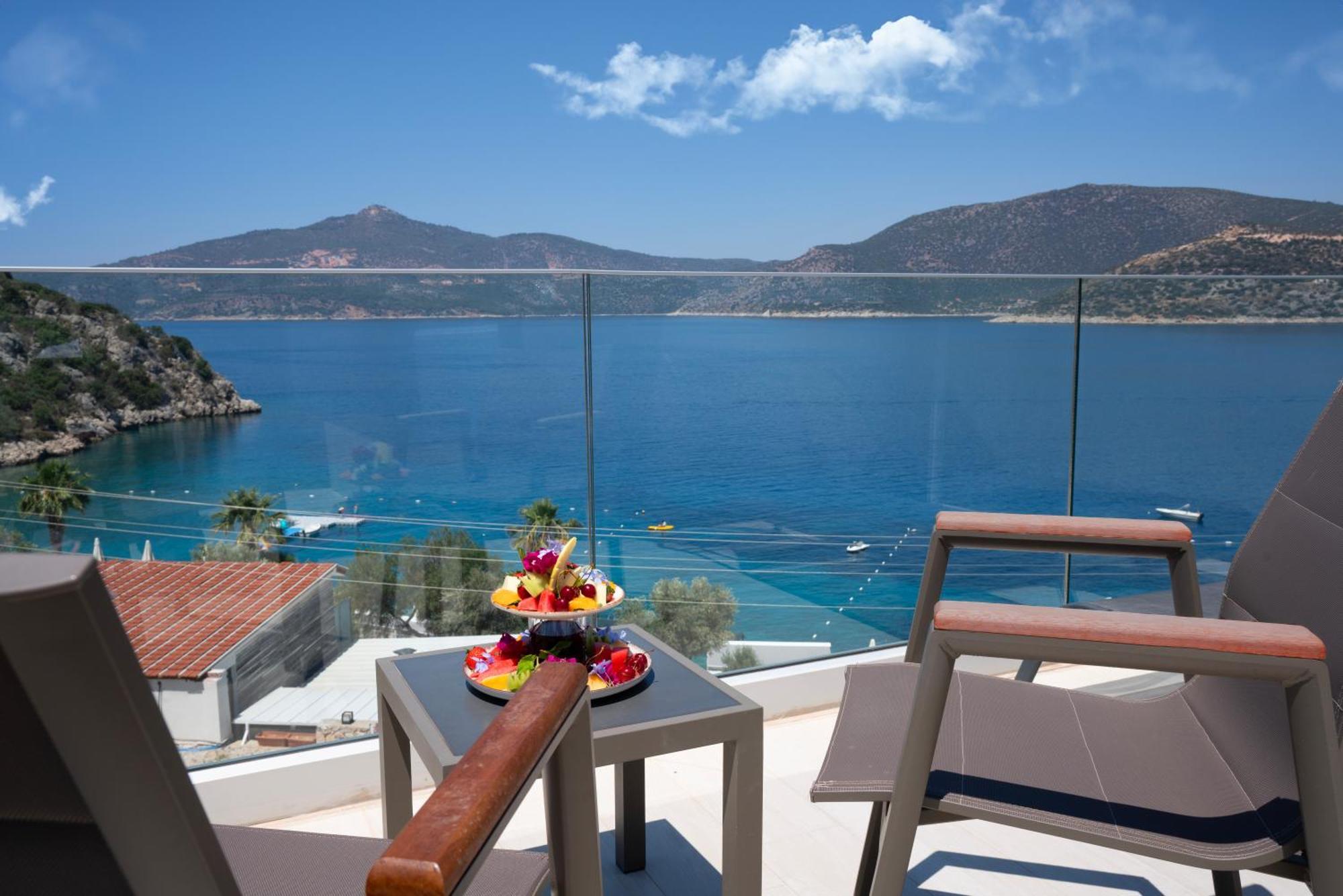Greenbeach Hotel Kalkan Exteriör bild