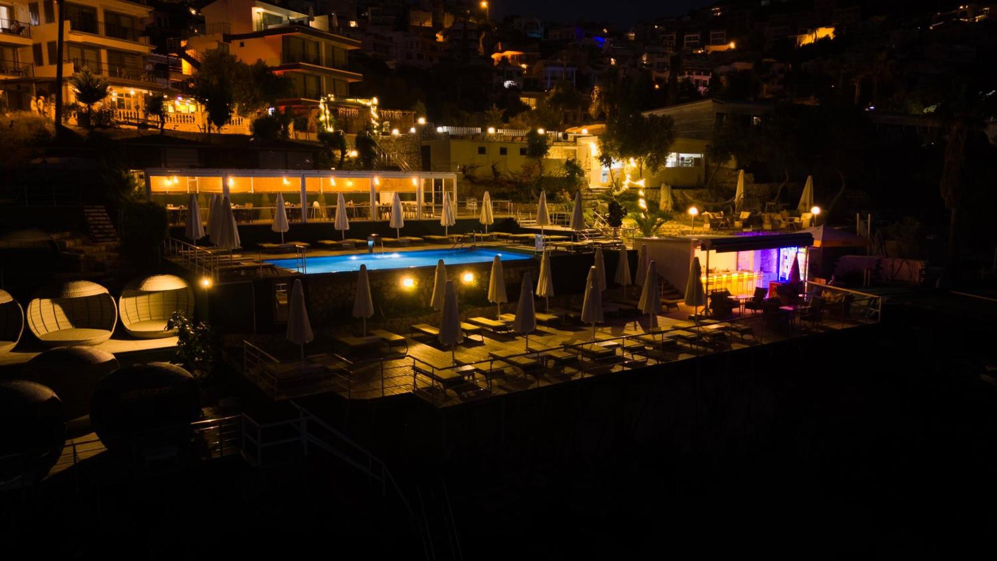 Greenbeach Hotel Kalkan Exteriör bild