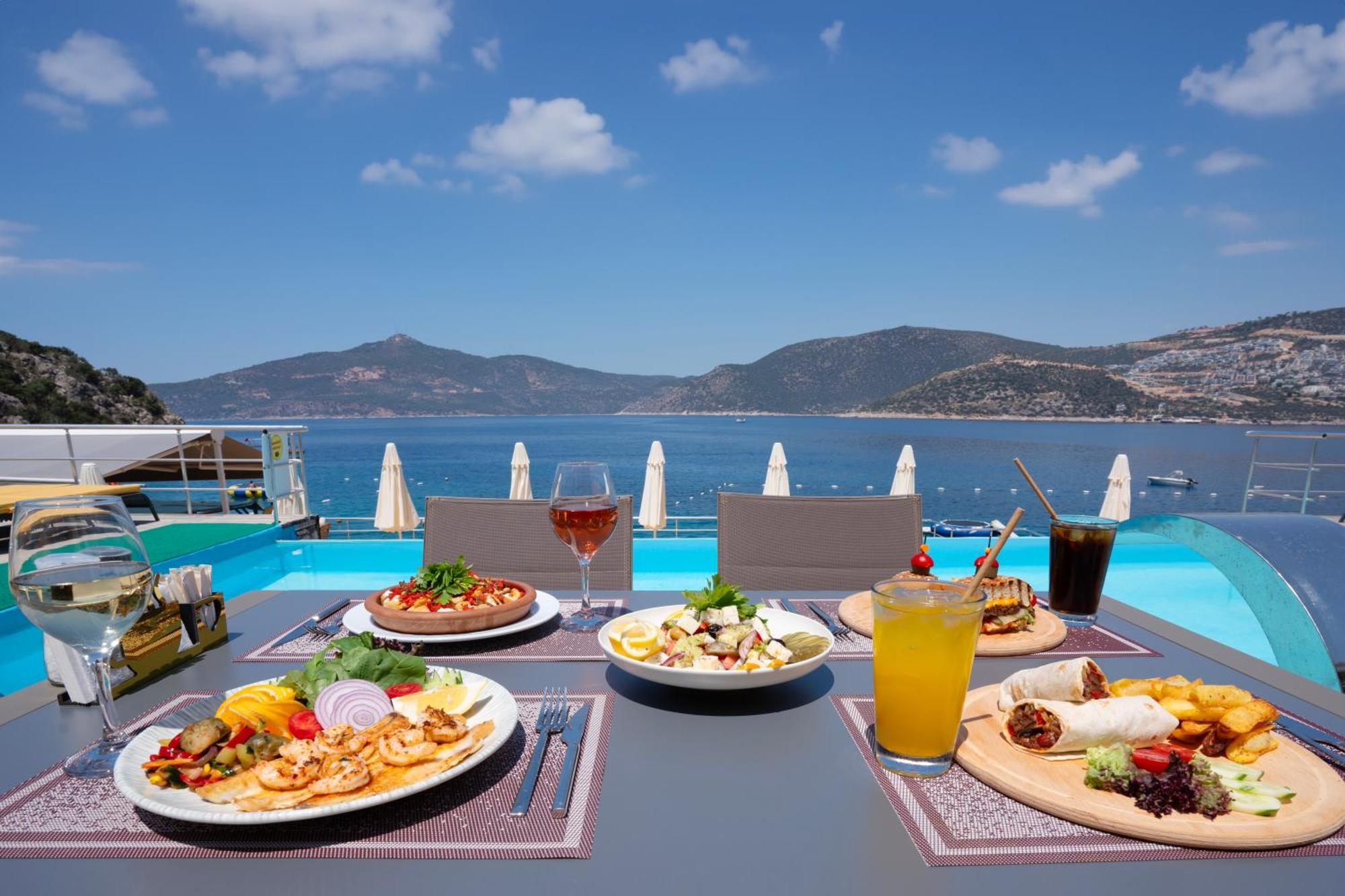 Greenbeach Hotel Kalkan Exteriör bild