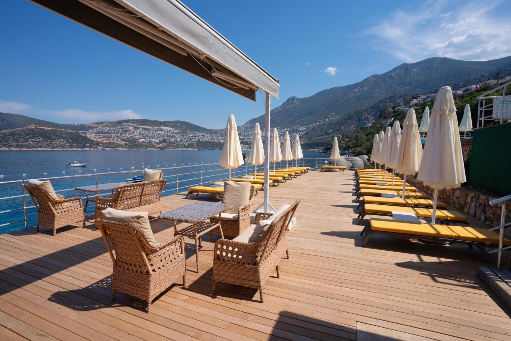 Greenbeach Hotel Kalkan Exteriör bild