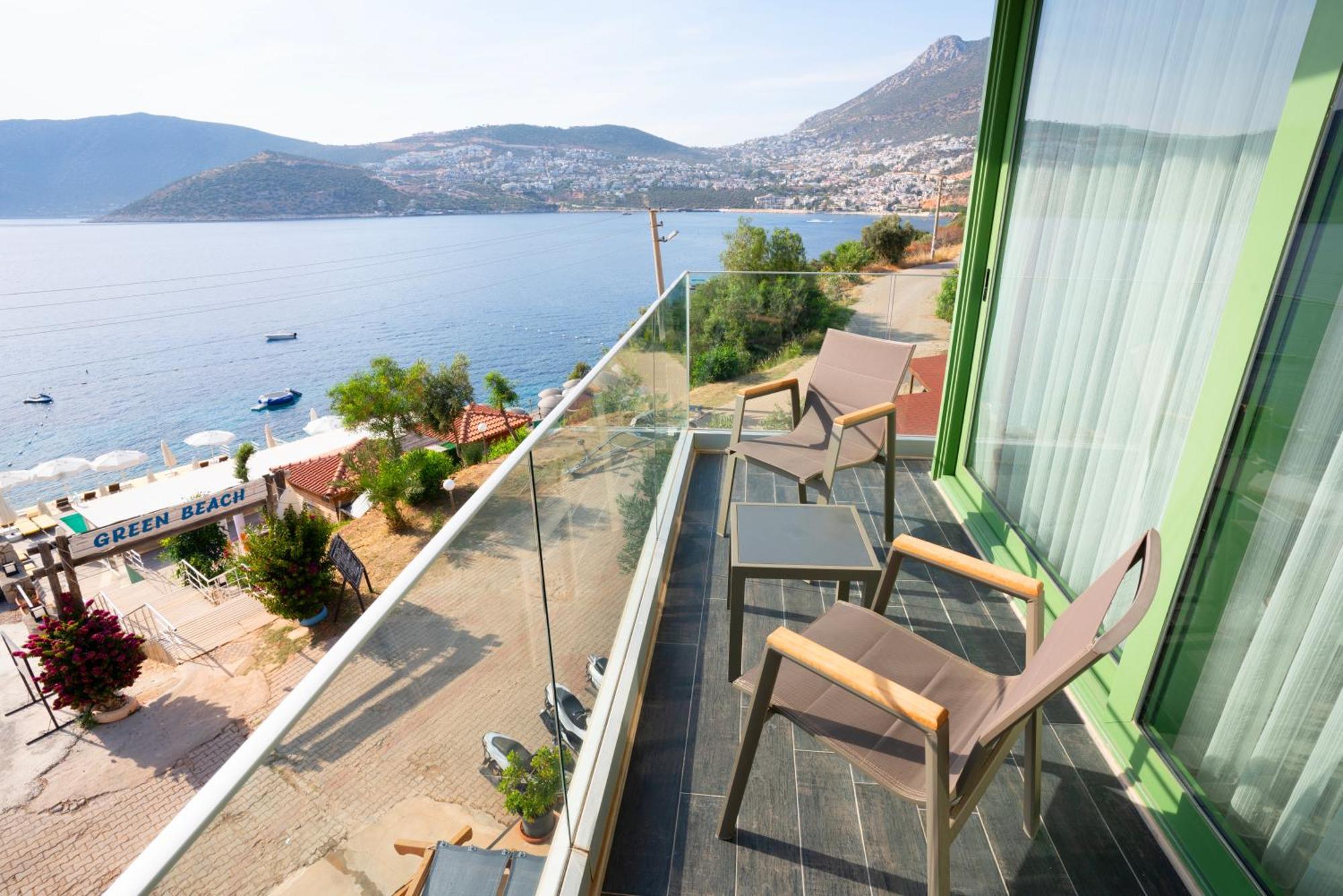 Greenbeach Hotel Kalkan Exteriör bild
