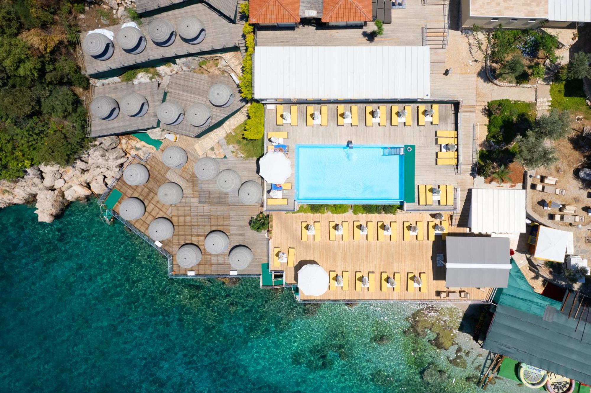 Greenbeach Hotel Kalkan Exteriör bild