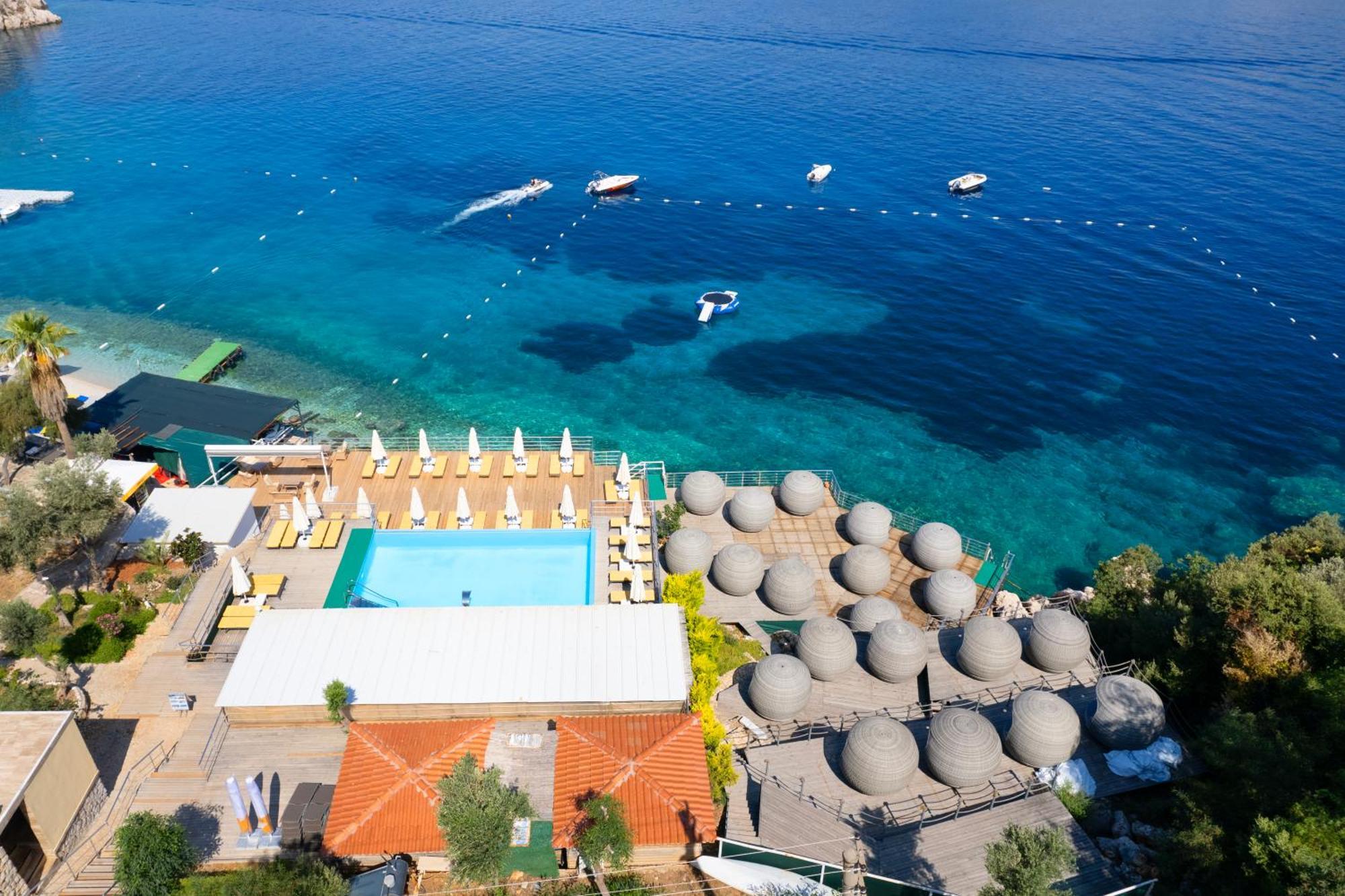 Greenbeach Hotel Kalkan Exteriör bild