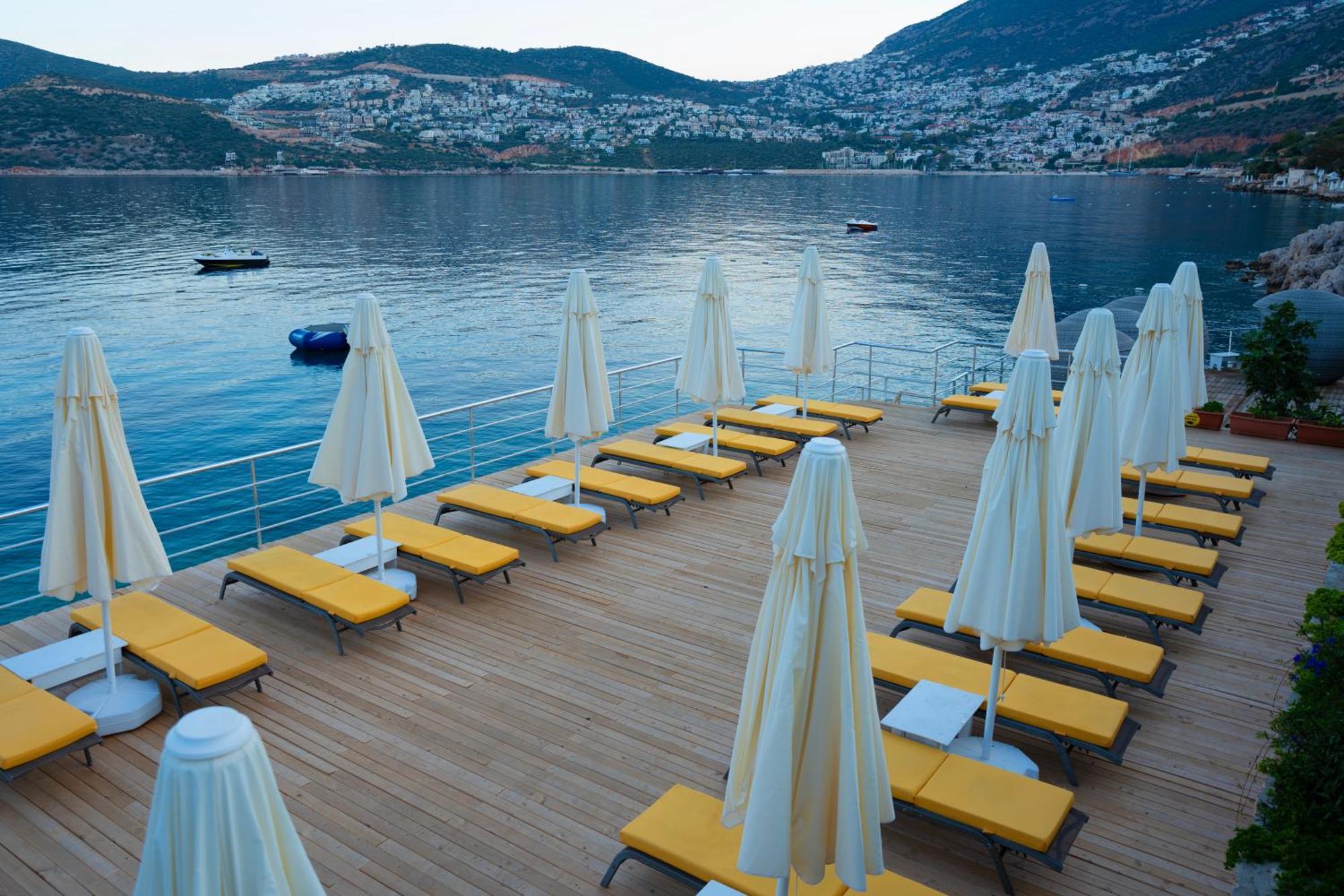 Greenbeach Hotel Kalkan Exteriör bild