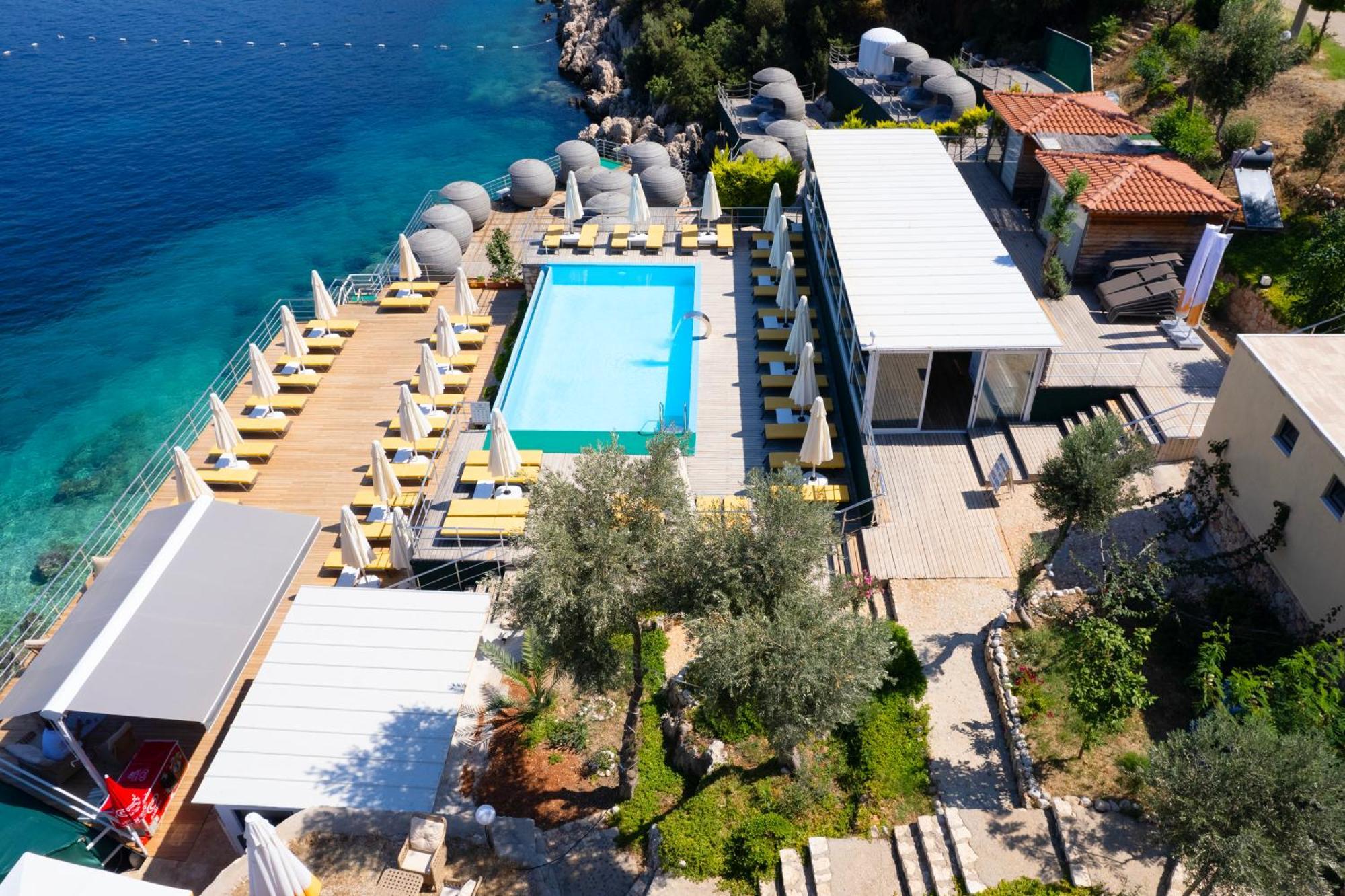 Greenbeach Hotel Kalkan Exteriör bild